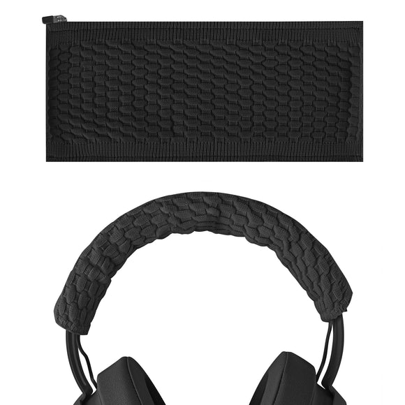 Geekria Flex Fabric Headband Cover Compatible with Razer Kraken Pro V2, 7.1 V2, Ultimate, Tournament Edition, Head Cushion Pad Protector, Replacement Repair Part, Easy DIY Installation (Black)