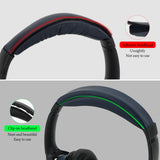 Geekria Protein Leather Headband Pad Compatible with Bose SoundLink AE2, QC25 Headphones, Replacement Band Repair Part (Blue)