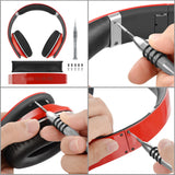 Geekria Replacement Headband Tool Compatible with Beats Studio3 Wireless, Studio2, Studio 1.0 Headphones, 10 Pcs Replacement Screws + Screwdriver Tool Kit / Headset Headband Repair Tool (Red)