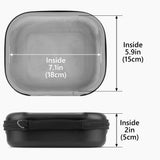 Geekria PRO Rugged Headphones Case Compatible with Bose QC Ultra II/SE/45/35 II Gaming Headset, Hard Shell, Durable, Multi-Layer Protection Travel Carrying Bag (Black)