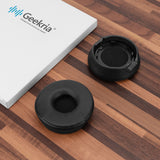 Geekria QuicFit Replacement Ear Pads for Jabra Engage55/65/75 Headphones Ear Cushions, Repair Parts Do Not Fit Engage 50 (Black)