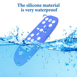 Geekria Remote Control Cover Compatible with Sony PlayStation 5, Silicone Skin Sleeve, Shock-Absorption Washable, Full Body Protective Case (Dark Blue)