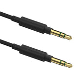 Geekria Audio Cable Compatible with Audio-Technica ATH-M50xBT2 ATH-M20xBT ATH-SR5, Pioneer SE-MS7BT Headphones Cable, 1/8" (3.5mm) to 3.5mm Braided Nylon Replacement Stereo Cord (4 ft/1.2 m)