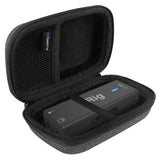 Geekria Hard Travel Case, Travel Storage Carrying Case Compatible with IK Multimedia iRig 2/iRig HD 2 Digital Guitar Audio Interface Adaptor (Grey)