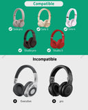 Geekria NOVA Headphones Pouch Compatible with Beats Studio Pro/3, Solo Pro/4 and More Headset, Replacement Protective Travel Carrying Bag with Cable Storage (Black)