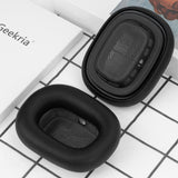 Geekria Elite Sheepskin Replacement Ear Pads for Apple AirPods MAX (A2096)/MAX2 (A3184) Headphones Ear Cushions, Repair Parts (Black)