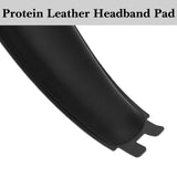 Geekria Protein Leather Headband Pad Compatible with HyperX Cloud Flight/ Flight S Headphones, Replacement Band Repair Part (Black)
