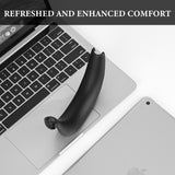 Geekria Protein Leather Headband Pad Compatible with Bowers & Wilkins Px7 S3/ Px8 S2 Headphones, Replacement Band Repair Part (Black)
