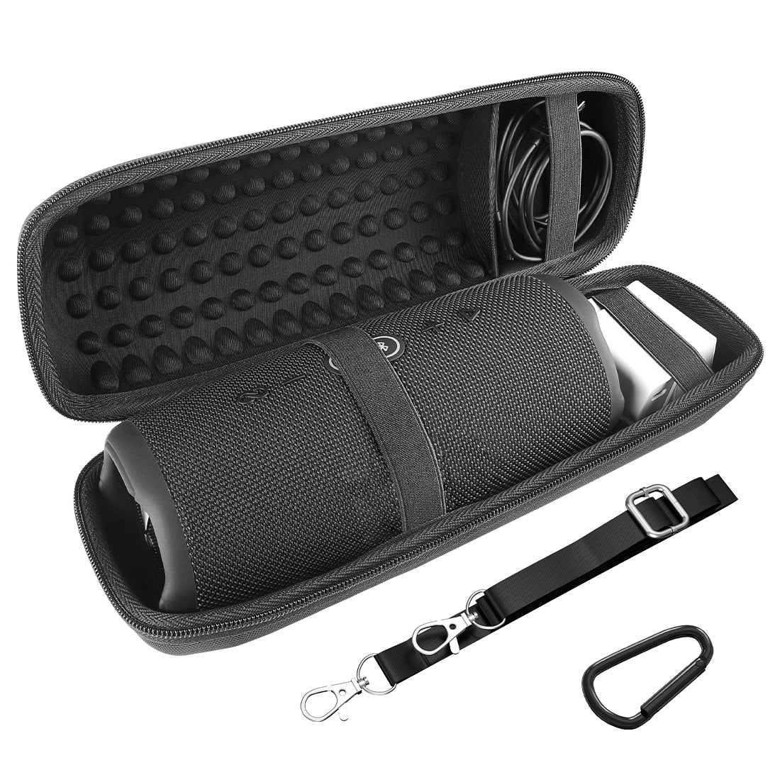 Custodia In Silicone Per JBL Charge 5 E Altoparlante Bluetooth Portatile, Ultra Leggera, Custodia Protettiva Con Moschettone E Tracolla (verde) : Amazon.it: Elettronica
