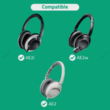 Geekria Audio Cable with Mic Compatible with Bose AE2i, AE2w, AE2 Headphones, 2.5mm to 3.5mm Replacement Stereo Cord with Inline Microphone and Volume Control (4 ft/1.2 m)