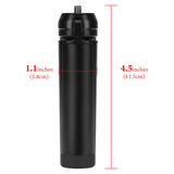 Geekria Metal Mini Tripod for Action Camera, Desktop Tabletop Stand Compact, Portable Travel, Compatible with DJI Osmo Pocket 3, Action 5 Pro Camera (Small / Black)