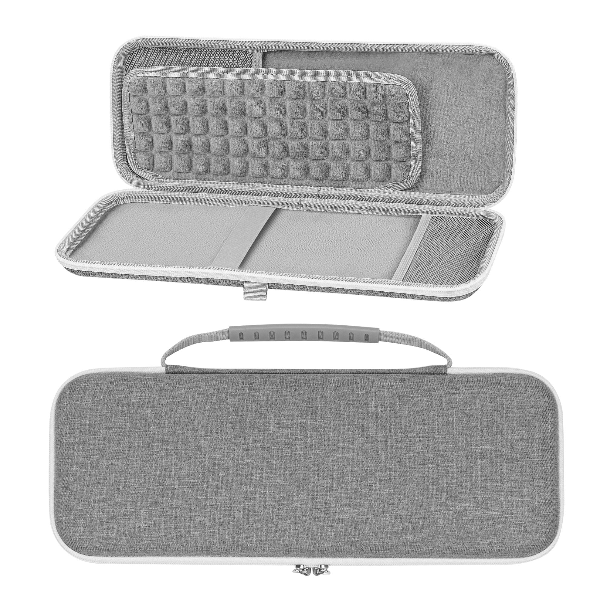 Geekria Keyboard Carrying Case, Hard Shell Protective Travel