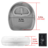 Geekria PRO Charging Headphones Case Compatible with Sony WH-1000XM6, WH-1000XM5, WH-1000XM4, ULT WEAR, Hard Shell, Durable, Multi-Layer Protection (White) Without Power Bank