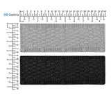 Geekria 2 PCS Knit Fabric Headband Pad Compatible with Bose, AKG, Sennheiser, Sony Headphones, Replacement Band Repair Part (Black + Gray)