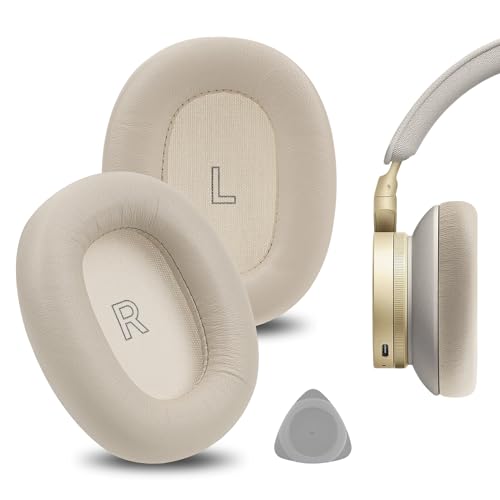Geekria Elite Sheepskin Replacement Ear Pads for Bang & Olufsen Beoplay H95 Headphones Ear Cushions, Repair Parts (Gold)