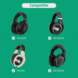Geekria Audio Cable Compatible with Sennheiser HD 620S/599SE/599/598/598SE/560S/400PRO/579/569/550/505 Headphone, 3.5mm to 2.5mm Replacement Stereo Cable (10ft/3m)