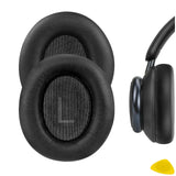 Geekria QuickFit Replacement Ear Pads for Anker Soundcore Life Q45, Space Q45 Headphones Ear Cushions, Repair Parts (Black)