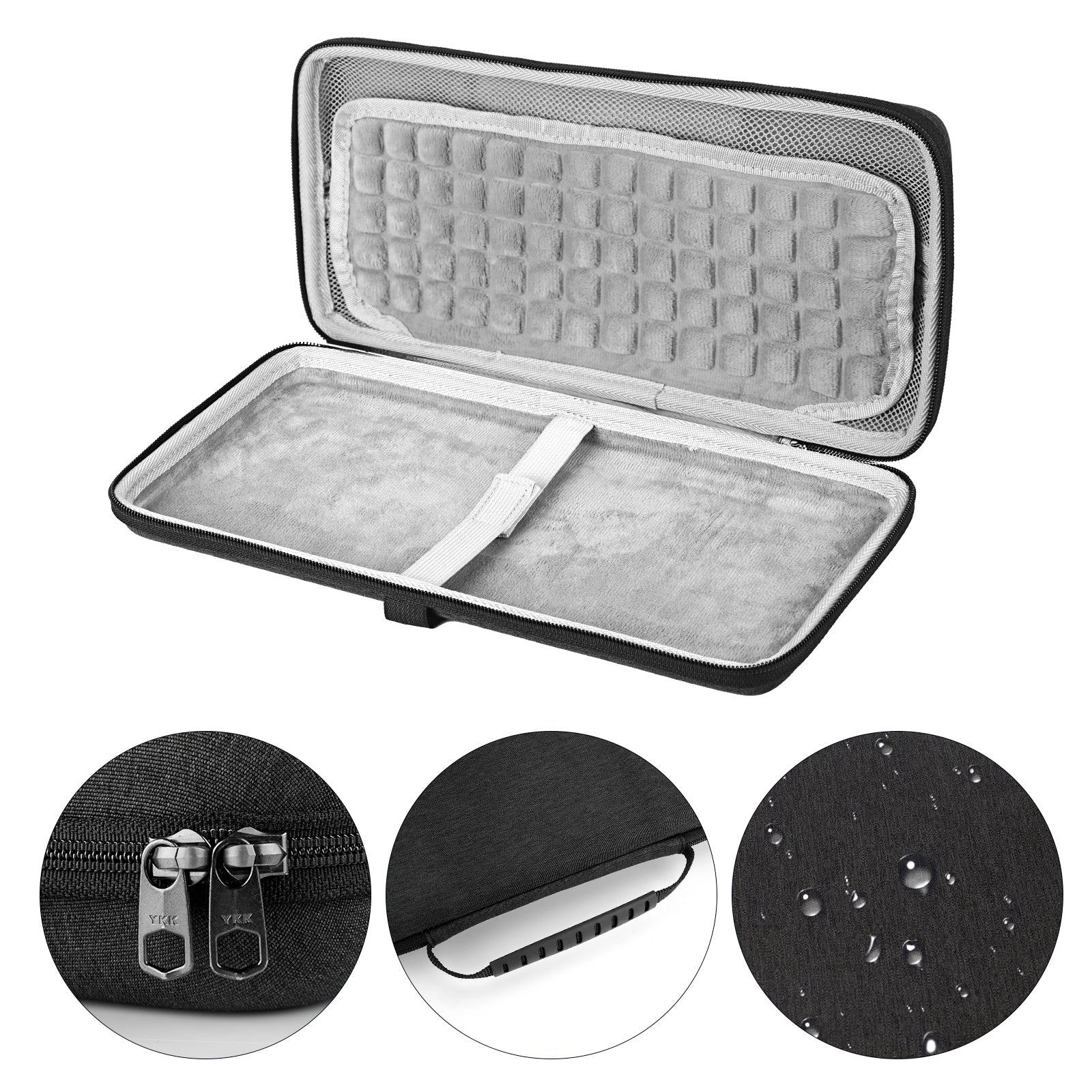 Housse Anti-poussière Soie Glacée Pour Clavier 104 Touches - Compatible Logitech MK955, MX Keys, Etc.