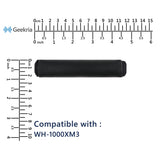 Geekria Replacement Headband Compatible with Sony WH-1000XM3 Headphones, Headband Cushion Cover Repair Parts with Screwdriver & Hinge Clips (Black)