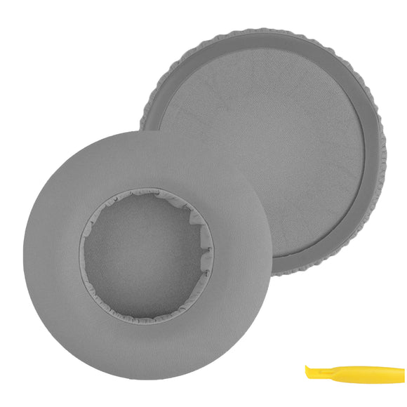 Geekria QuickFit Replacement Ear Pads for AKG K550, K551, K553 MKII Headphones Ear Cushions, Headset Earpads, Ear Cups Cover Repair Parts (Grey)