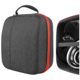 Geekria Shield Headphones Case Compatible with Sennheiser HD820, HD800S, HD800, HD700, HD660S2, HD660S, HD650 Case, Replacement Hard Shell Travel Carrying Bag with Cable Storage (Dark Grey)