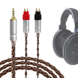 Geekria Apollo Single Crystal Copper Upgrade Audio Cable Compatible with Sennheiser HD 600S2 660S 600 650 6XX, 2.5mm Replacement Headphones Cord for Hi-Resolution, HiFi Headset (5 ft/1.5 m)