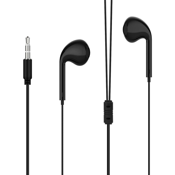 Geekria Headphones for Roku Remote, 3.5mm Wired In Ear Headphone Compatible with Roku Voice Remote Pro, Ultra Remote, Hear Your Favorite Movies and TV Shows (Black / 9.8 FT)
