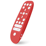 Geekria Remote Control Cover Compatible with Sony PlayStation 5, Silicone Skin Sleeve, Shock-Absorption Washable, Full Body Protective Case (Red)