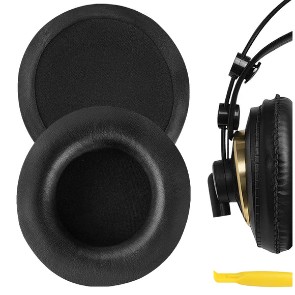 Geekria QuickFit Replacement Ear Pads for AKG K240 K240S K240 MKII K241 K270 K271 K271S K272 Headphones Ear Cushions, Headset Earpads, Ear Cups Cover Repair Parts (Black)