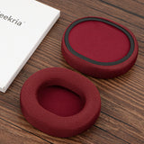 Geekria Mesh Fabric Replacement Ear Pads Compatible with SteelSeries Arctis 1, 1 Wireless, 3, 5, 7, 7 Wireless, 7+, 7P, 7P+, 7X, 7X+, 9, 9X, Pro, Prime, Repair Parts (Dark red)