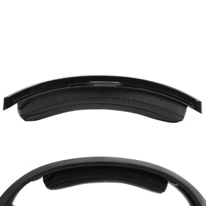 Geekria Protein Leather Headband Pad Compatible with Astro A50 Gen 4, Headphones Replacement Band, Headset Head Cushion Cover Repair Part (Black)