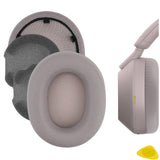 Geekria Replacement Ear Pads for Sony WH-1000XM5 Wireless Headphones Ear Cushions, Repair Parts (Smoky Pink)