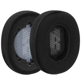 Geekria Comfort Mesh Fabric Replacement Ear Pads for JBL Live 500BT, 500BTNC Headphones, Ear Cushions, Repair Parts (Black)