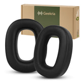 Geekria QuickFit Replacement Ear Pads Compatible with Bowers & Wilkins B&W Px8, Px7 S2 Headphones, Soft Protein Leather Ear Cushions Repair Parts (Black, Not Fit Px7, Px7 S2e)