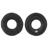 Geekria QuickFit Leatherette Replacement Ear Pads for Sony MDR-V150 V200 V250 V300 V400 ZX100 ZX110 ZX110NC ZX220BT ZX300 ZX310 ZX330BT Headphones Ear Cushions, Headset Earpads (Black)