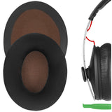 Geekria Comfort Velour Replacement Ear Pads for Sennheiser Momentum On-Ear Momentum 2.0 On-Ear Momentum 2.0 On-Ear Wireless Headphones Earpads, Headset Ear Cushion Repair Parts (Black Velvet)