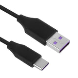 Geekria USB Audio Cable Compatible with JBL CHARGE 6 Speaker, Sound Transmission and Charging, USB-C Replacement Cord, For Computers, Laptops, PC, Tough Nylon Braided, Rugged (4ft/120cm)