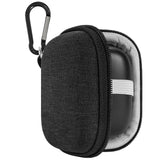 Geekria Shield Earbuds Cover Compatible with JBL Vibe 200/100, Wave 100/200/300, Tune 130NC/230NC/Flex, Live Pro 2 TWS, Vibe Beam Case Replacement Hard Shell Travel Carrying Bag (Grey)