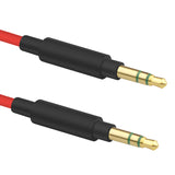 Geekria Audio Cable Compatible with Audio-Technica ATH-MSR7 ATH-SR5 ATH-AR3BT ATH-M20xBT ATH-M50xBT2, Pioneer HDJ-CX HDJ-700 Cable, 3.5mm Aux Replacement Stereo Cord (4 ft/1.2 m)