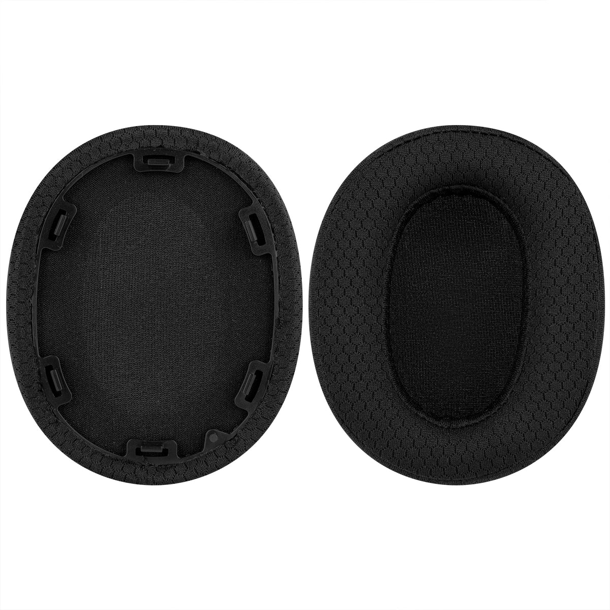 Geekria Comfort Mesh Fabric Replacement Ear Pads for Sony INZONE H5 (W