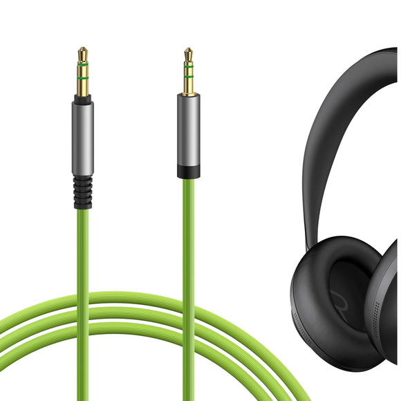 Geekria Audio Cable Compatible with Bose QuietComfort, QuietComfort SE, QC 45, QC 35 II, QC 35, QC 25 Headphones Cable, 1/8