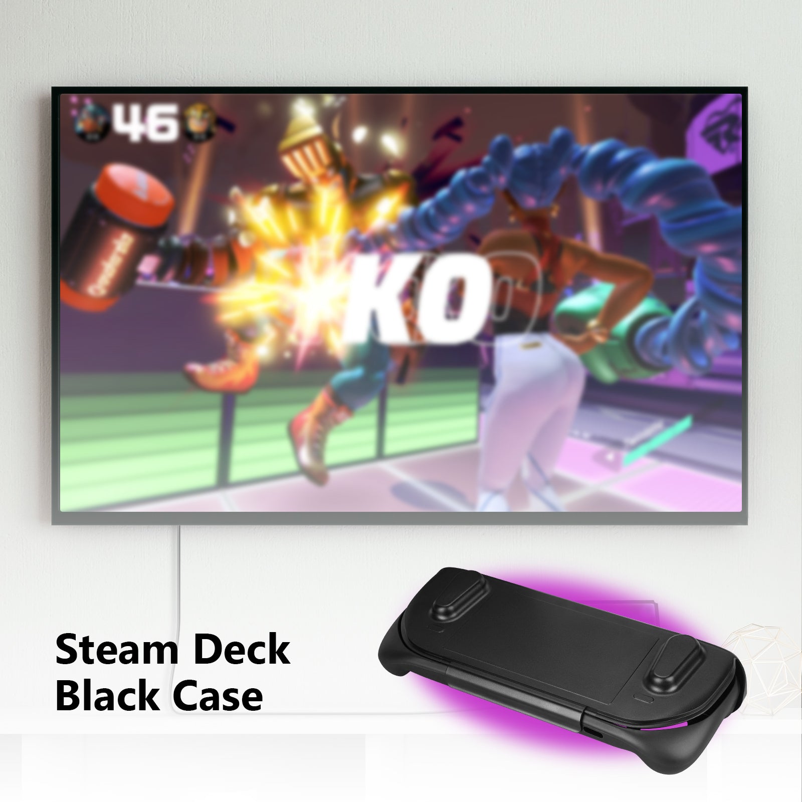 thumbnail image 2 of Sonicgrace Protective Case Compatible With Steam Deck, PC 2 of 13