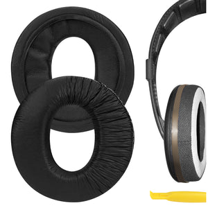 Geekria QuickFit Replacement Ear Pads for Sennheiser HD560 HD560II HD540II Headphones Ear Cushions, Headset Earpads, Ear Cups Cover Repair Parts (Black)