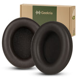 Geekria Replacement Ear Pads for Beats Studio Pro (A2924) Headphones, Ear Cushions, Repair Parts (Deep Brown)