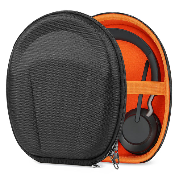 Geekria Shield Case Compatible with Jabra Elite45h, Evolve2 75/65/55/5