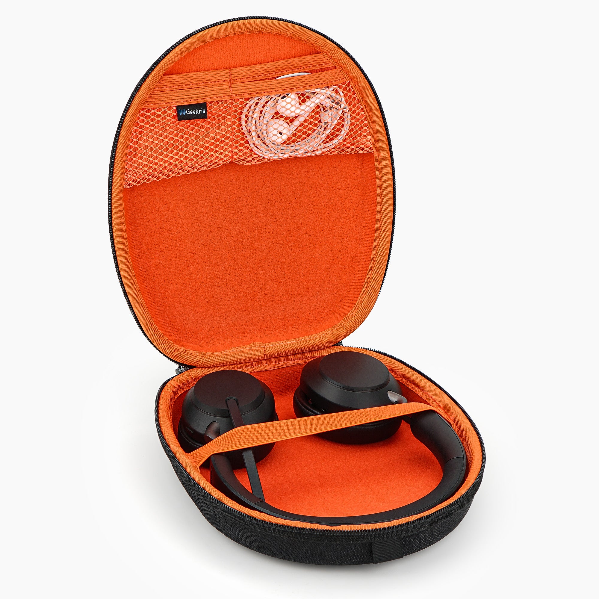 Geekria Shield Case Compatible with Jabra Elite45h, Evolve2 75/65/55/5