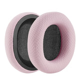 Geekria NOVA Mesh Fabric Replacement Ear Pads Compatible with Sony MDR-7506, MDR-V6, MDR-CD900ST, WH-CH700N/ CH710N/ CH720N Headphones, Ear Cushions (Pink)