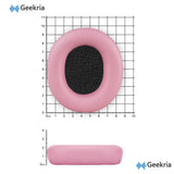 Geekria NOVA Replacement Ear Pads Compatible with SONY MDR-7506, MDR-V6, MDR-V7, MDR-CD900ST Headphones, Ear Cushions (Pink)