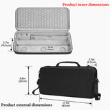 Geekria 96% Keyboard Hard Shell Case, Travel Carrying Bag, Compatible with Logitech Alto Keys K98M, Keychron Q5 Pro, EPOMAKER Galaxy100 / TH99, AULA S98 Pro / F99 PRO, RK ROYAL KLUDGE S98