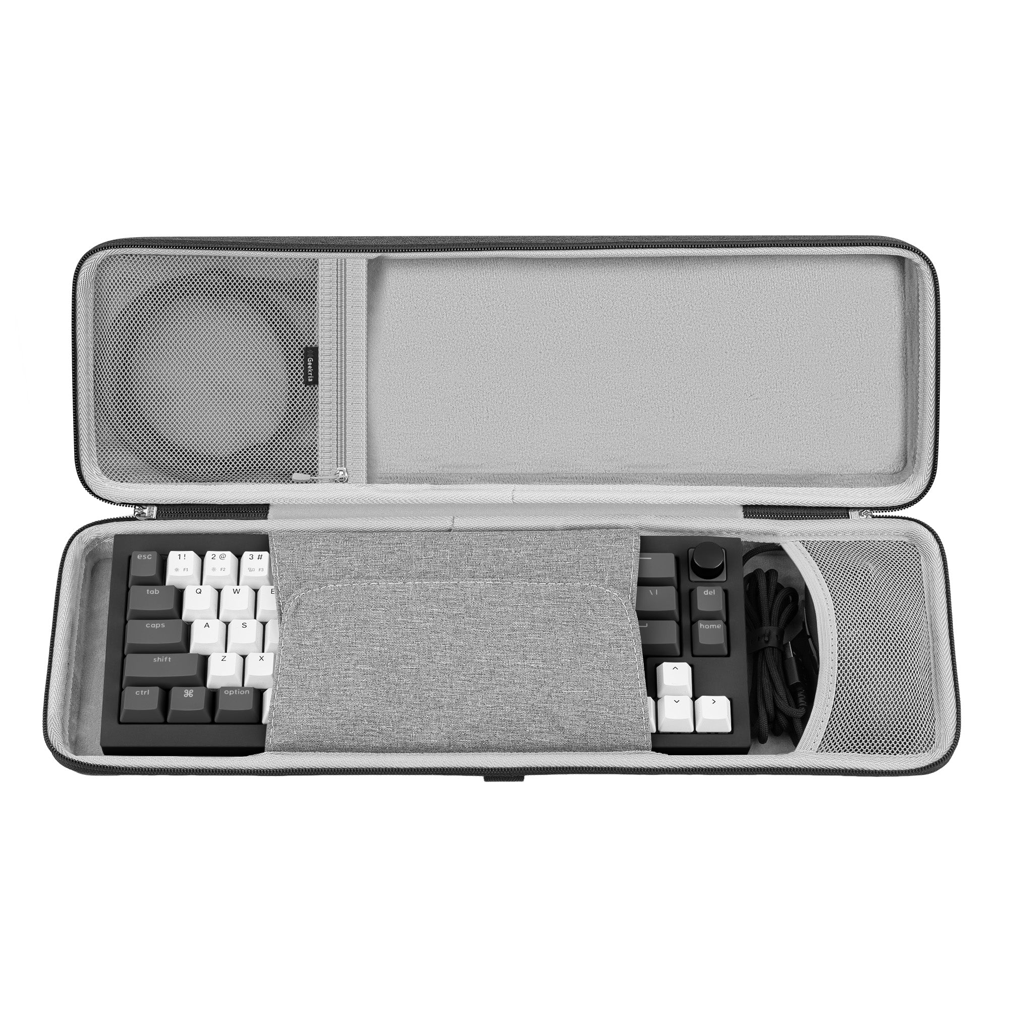 Geekria 65% Keyboard and Mouse Combo Hard Shell Case, Compatible with